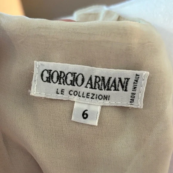 Giorgio Armani Le Collezioni Linen Dress - Picture 2 of 7